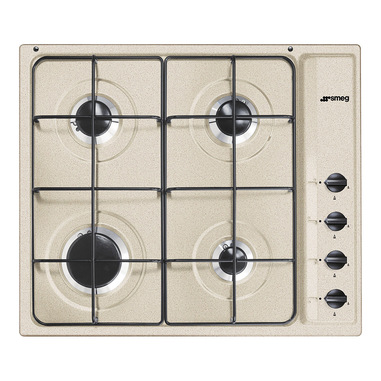 Smeg S64SAV2 piano cottura Avena Da incasso 60 cm Gas 4 Fornello(i)