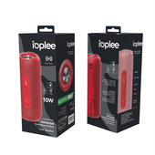 IOPLEE Cassa Speaker Wireless 10W - Rosso