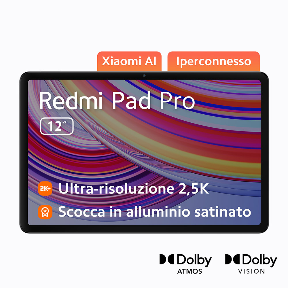 Xiaomi Redmi Pad Pro 12.1″ 128GB Snapdragon: produttività e intrattenimento