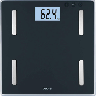 Beurer BF 180 Bilancia Diagnostica con Elettrodi in Acciaio Inox Spazzolato