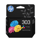 HP Confezione da 2 cartucce di inchiostro nero/in tricromia originali 303