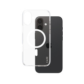 PanzerGlass CARE by ® Flagship Cover Trasparente Urban Combat con MagSafe Bianco iPhone 16 Plus