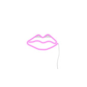Ginga Lips Figura luminosa decorativa LED 1,38 W