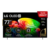 LG OLED AI 77'' Serie B6 OLED77B65LA, 4K, Nero perfetto, Dolby Vision, Processore α8 Gen3, 120Hz, G-Sync, SMART TV 2026