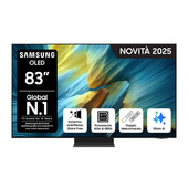 Samsung OLED AI TV 83" QE83S95FAEXZT 4K, Processore NQ4 AI Gen3, 4K AI Upscaling Pro, Glare Free, OLED HDR Pro, Dolby Atmos & OTS+, Infinity One Design, Vision AI Smart TV, 2025