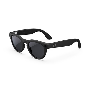 Ray-Ban Meta Headliner, Nero opaco, Da trasparenti a grigie Transitions®