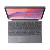 Lenovo | Notebook Chomebook Duet | Display 11.0'' WUXGA (1920x1200) Touch | Processore MTK M 838 | Memoria RAM 8GB | Memoria SSD 128GB | Scheda grafica Integrata | Sistema Operativo CHROME OS | LUNA_GREY | Caricatore NON incluso | Folio Stand + Folio Keyboard inclusi