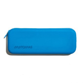 Muitomas SILPENCASEBL astuccio per matita Astuccio portamatite Silicone Blu artico