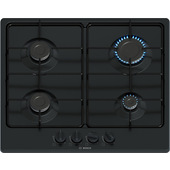 Bosch Serie 4 PGP6B6K80 Piano cottura a gas 60 cm 4 fuochi Acciaio Nero