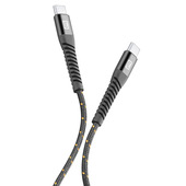 Cellularline Tetra Force Cable 120cm - USB-C to USB-C Cavo USB-C to USB-C ultra resistente