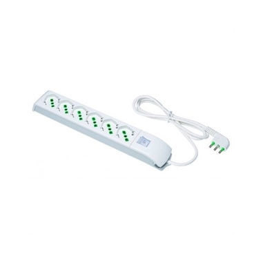 FANTON 40430 prolunghe e multiple 1,5 m 6 presa(e) AC Interno Bianco
