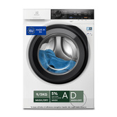 Electrolux EW7W495G lavasciuga Libera installazione Caricamento frontale Bianco D