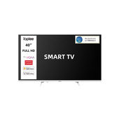 IOPLEE SMART TV Bianco 40" FULL HD, Sistema operativo VIDAA, Triplo tuner DVBT2/C/S2, Certificato TivuSAT, Piedini installabili in doppia posizione stretta/larga, Dolby Audio, Parental Control