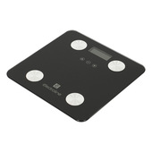 Electroline EXTSCALE661 Quadrato Nero Bilancia pesapersone elettronica