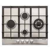 Glem Gas GT645HIX piano cottura Acciaio inossidabile Da incasso 60 cm 4 Fornello(i)