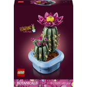 LEGO Botanicals 11509 Cactus in Fiore, Pianta Artificiale in Vaso con 2 Cactus e Fiori Finti, Idea Regalo per Bambine da 9+