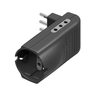 bticino S3615GE adattatore per presa di corrente Tipo L (IT) Antracite