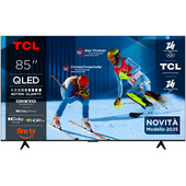 TCL T6C Serie Smart TV QLED 4K 85" 85T6C, Dolby Vision & Atmos, HDR10+, Fire TV