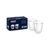 De’Longhi 5513214601 bicchiere da caffè Trasparente 2 pz 270 ml