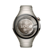 Huawei WATCH 5 (46 mm), cassa in titanio aerospaziale e cinturino in titanio. Compatibile con iOS e Android e chiamate E-sim