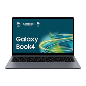 Samsung Galaxy Book4 Laptop, Intel® Core™ 7 150U, 16GB RAM, 512GB SSD, 15.6", Windows 11 Home, Moonstone Gray
