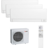 Mitsubishi Electric Trialsplit 9000+12000+12000BTu AY
