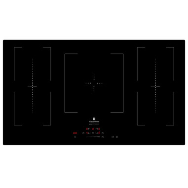 Electroline IHES590F piano cottura a induzione Nero Da incasso 90cm 5 zone di cui 2 flexy
