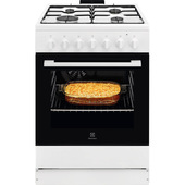 Electrolux LKK620010W Cucina A Elettrico Gas Bianco