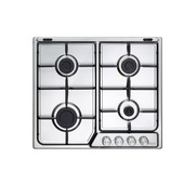 De’Longhi DFI 46 ASV piano cottura Acciaio inossidabile Da incasso 58 cm Gas 4 Fornello(i)