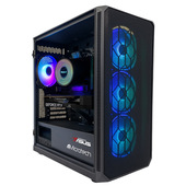 Microtech Ludix Powered by ASUS Intel® Core™ i7 i7-14700F 32 GB 1 TB SSD NVIDIA GeForce RTX 5070 Windows 11 Home Tower Nero