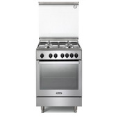 De’Longhi PEMX 64 LSG cucina Elettrico Gas Acciaio inox