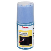 Hama Set di pulizia schermo LCD/Plasma, gel + panno in microfibra, 200 ml