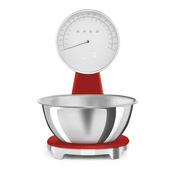 Smeg Bilancia da cucina 50's Style – Rosso LUCIDO - KSF01RDWW