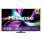 Hisense 55A85Q 139,7 cm (55") 4K Ultra HD Smart TV Wi-Fi Nero, Grigio