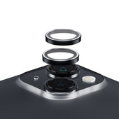 PanzerGlass Hoops Vetro Proteggi Fotocamera iPhone 15 | 15 Plus | Black