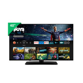 Telefunken TE40759B50V4F TV 101,6 cm (40") Smart Fire TV Wi-Fi Nero 250 cd/m²
