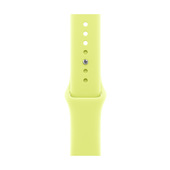 Apple Cinturino Sport giallo neon (40 mm) - S/M