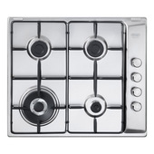 De’Longhi DLI 46 ASDV piano cottura Acciaio inossidabile Da incasso 60 cm Gas 4 Fornello(i)