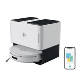 Hoover HG770HU 011 Aspirapolvere Lavapavimenti, Base Autosvuotante Bianco