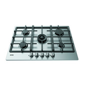 Ignis THK 751 W/IX/N IT Acciaio inox Da incasso 75 cm Gas 5 Fornello(i)
