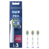 Oral-B Testine Di Ricambio Pro Floss Action, 3 Testine
