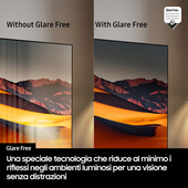 Samsung Neo QLED AI TV 75" QE75QN990FTXZT 8K Mini LED, Processore NQ8 AI Gen3, 8K AI Upscaling Pro, Glare Free, Neo Quantum HDR 8K Pro, Dolby Atmos & OTS Pro, Infinity Air Design, Vision AI Smart TV, 2025