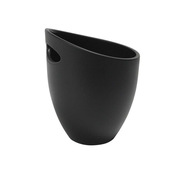 Pengo Secchiello Igloo acrilico nero cm 20x20,5x24,5h Made in Italy