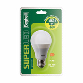 Beghelli SuperLED Lampadina a risparmio energetico Bianco neutro 4000 K 9 W E27 F