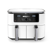 Ninja AF400EU Doppia 9,5 L Indipendente 2470 W Friggitrice ad aria calda Bianco
