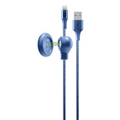 Cellularline Click Cable 150cm - Lightning Cavo Lightning da comodino