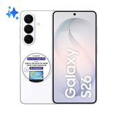 Samsung Galaxy S26 Smartphone AI, 256GB, Processore avanzato, Assistente Foto, Creative Studio, Camera 50 MP, 4300 mAh, White