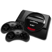 AtGames Sega Mega Drive Flashback Nero