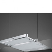 Smeg KSET61E2 cappa aspirante Semintegrato (semincassato) Argento 310 m³/h