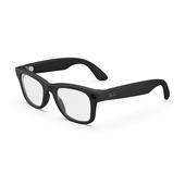 Ray-Ban Meta Wayfarer (Gen 2) - Nero opaco, Lenti trasparenti